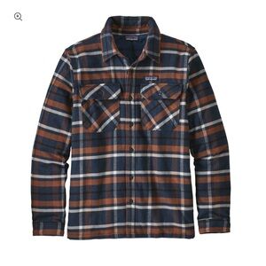 Patagonia Insulated Fjord Flannel Jacket Shacket Style #27640 Men’s Size Medium